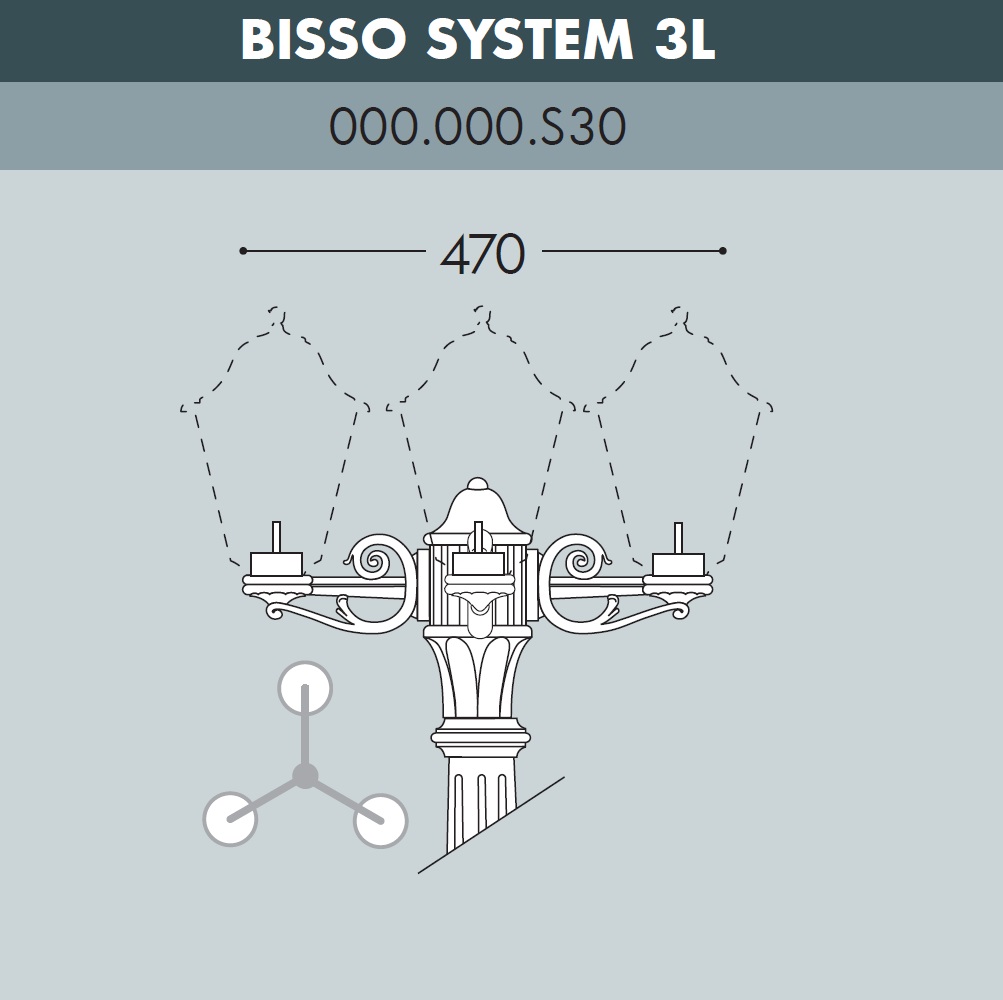 ������� ��� ��������� ������ FUMAGALLI BISSO SYS 3L  000.000.S30.A0