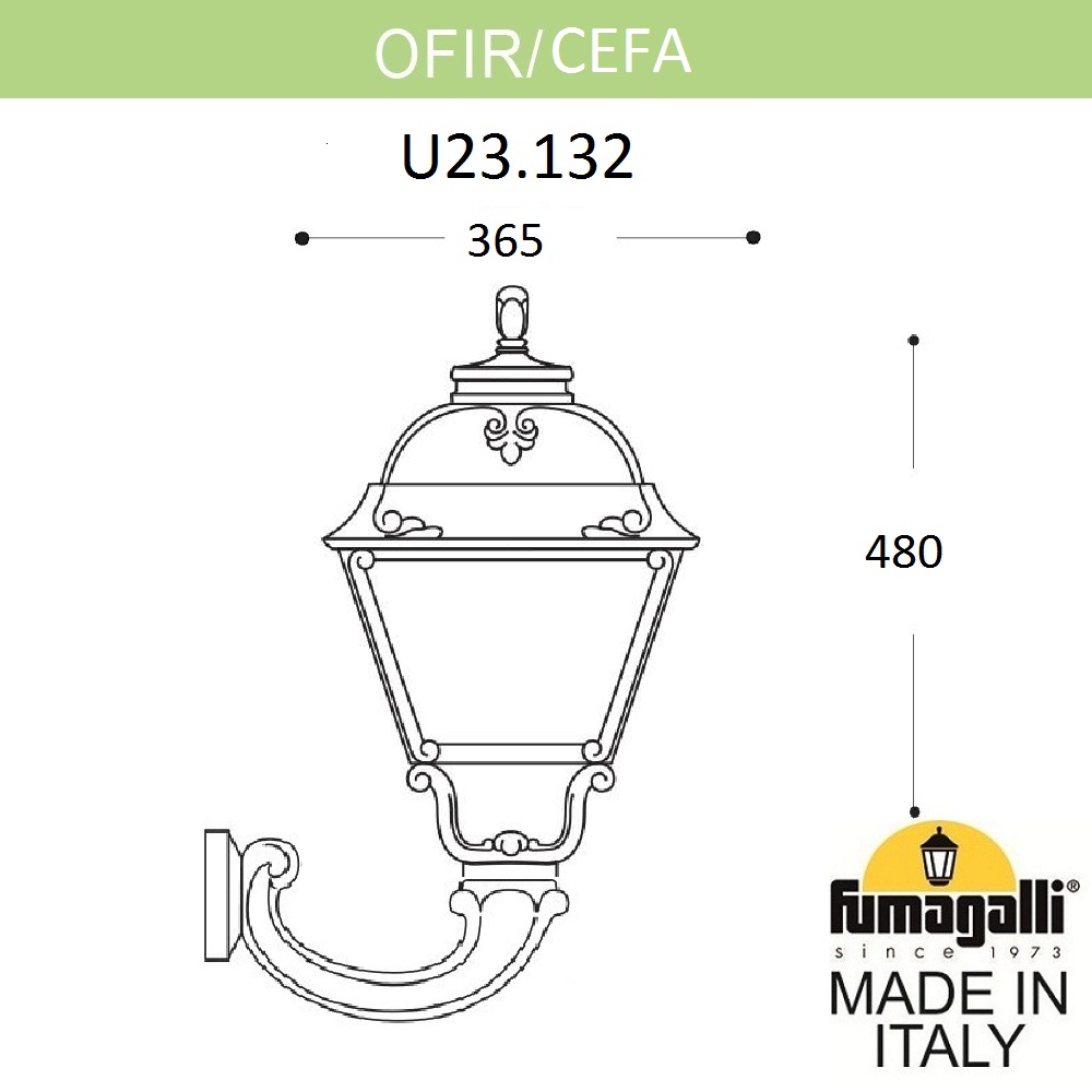 ���������� ������� ��������� FUMAGALLI OFIR/CEFA U23.132.000.BXE27