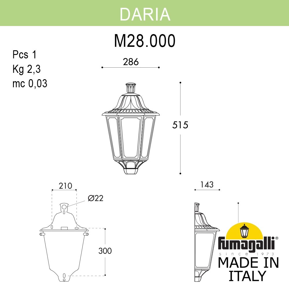 ������� ��� FUMAGALLI DARIA M28.000.000.WXE27