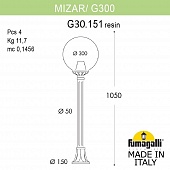 ������� ����������-������� FUMAGALLI MIZAR.R/G300 G30.151.000.VZE27