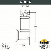 ���������� ������� ��������� FUMAGALLI MIRELLA  D15.505.000.BYF1R