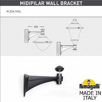������� ��� ��������� ������ fumagalli midipilar wall  000.254.000.a0