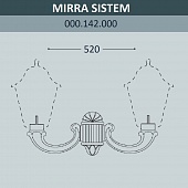 ������� ��� ��������� ������ FUMAGALLI MIRRA SYS  000.142.000.A0