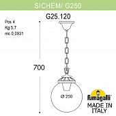 ��������� ������� ���������� FUMAGALLI SICHEM/G250. G25.120.000.VZE27